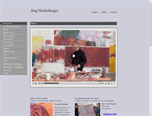 Tablet Screenshot of joergniederberger.ch